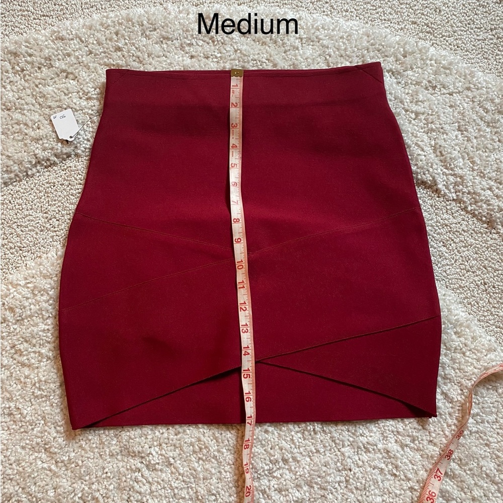 NWT Red Bodycon Miniskirt - Picture 12 of 15